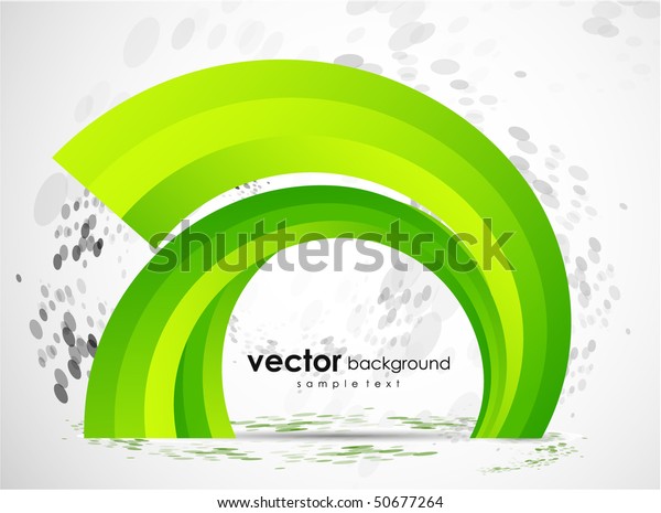 Green Arch Background Stock Vector (Royalty Free) 50677264