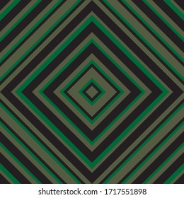 Green Argyle diagonal striped seamless pattern background suitable for fashion textiles, graphics