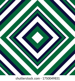 Green Argyle diagonal striped seamless pattern background suitable for fashion textiles, graphics