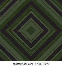 Green Argyle diagonal striped seamless pattern background suitable for fashion textiles, graphics