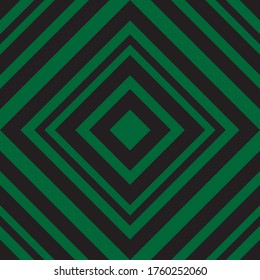 Green Argyle diagonal striped seamless pattern background suitable for fashion textiles, graphics