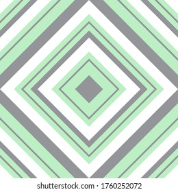 Green Argyle diagonal striped seamless pattern background suitable for fashion textiles, graphics