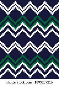 Green Argyle, diamond shape seamless pattern background suitable for fashion textile, knitwear, graphics