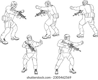 force vector drawing