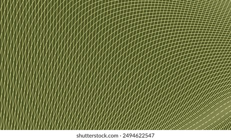 Fondo abstracto del ejército verde con la línea de la curva para el fondo o la presentación