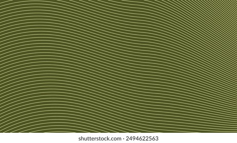 Fondo abstracto del ejército verde con la línea de la curva para el fondo o la presentación
