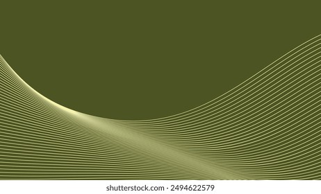 Green army abstract background with curve line for backdrop or presentation