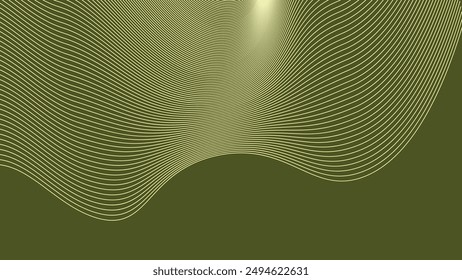 Green army abstract background with curve line for backdrop or presentation