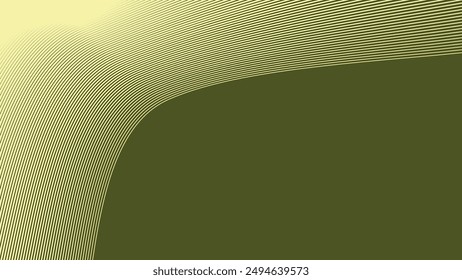 Green army abstract background with curve line for backdrop or presentation