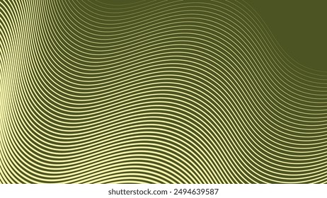 Green army abstract background with curve line for backdrop or presentation