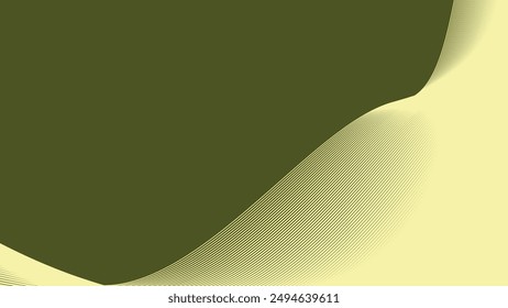 Green army abstract background with curve line for backdrop or presentation