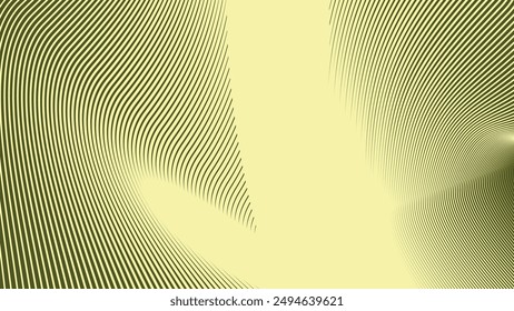 Fondo abstracto del ejército verde con la línea de la curva para el fondo o la presentación