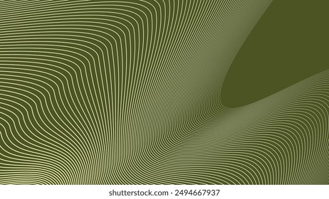 Green army abstract background with curve line for backdrop or presentation