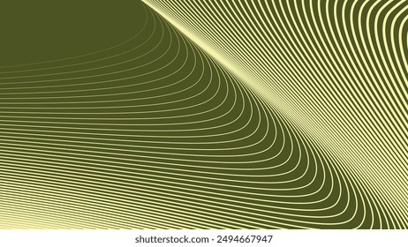 Green army abstract background with curve line for backdrop or presentation
