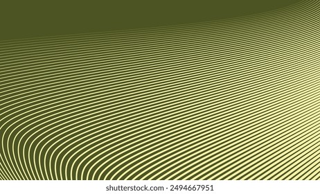 Green army abstract background with curve line for backdrop or presentation