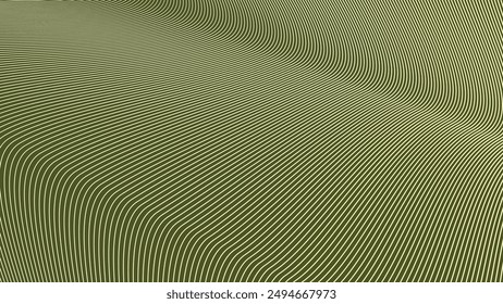 Green army abstract background with curve line for backdrop or presentation