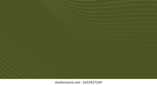 Green army abstract background with curve line for backdrop or presentation. vector illustration
