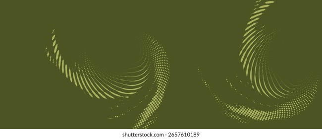 Green army abstract background with curve line for backdrop or presentation. eps10