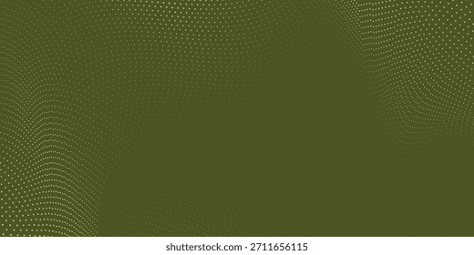 Fondo abstracto del ejército verde con la línea curva para el telón de fondo o la presentación