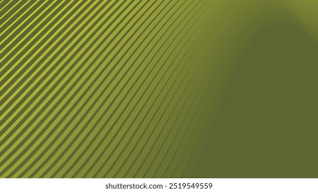 Green army abstract background with stripes curve line for backdrop or presentation