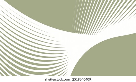 Green army abstract background with stripes curve line for backdrop or presentation