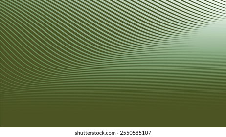 Fundo abstrato do Exército verde com linhas de listras para pano de fundo ou apresentação