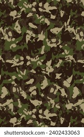 Green army camo design for clothing design and other fashionable work. 