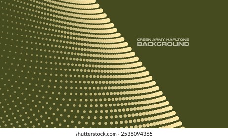 Fondo abstracto de semitono de ejército verde para fondo o presentación