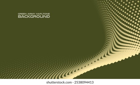 Fondo abstracto de semitono de ejército verde para fondo o presentación