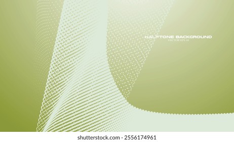 Green army halftone abstract background for backdrop or presentation