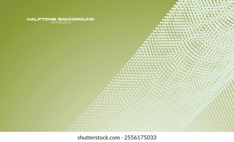 Green army halftone abstract background for backdrop or presentation