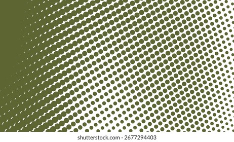 Green Army Halftone Abstract Background for Modern Digital Graphic Design and Creative Artwork