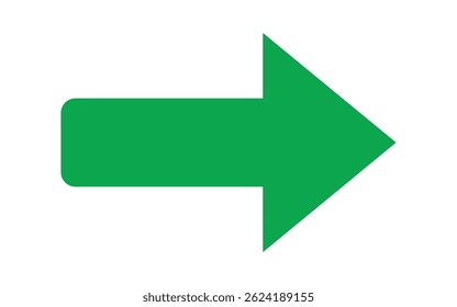 green arrow up and down. Long arrows icon. Long curved hand-drawn arrow isolated. Brush. Texture.