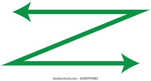 green arrow glowing color for icon isolated on white, arrow green pointer left symbol for direction, simple arrow pointing left for navigation, arrow cursor for digital upload icon, vector,7891