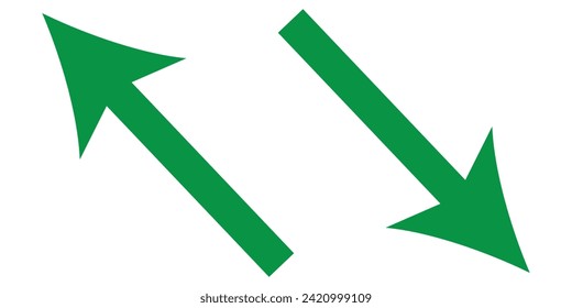 green arrow glowing color for icon isolated on white, arrow green pointer left symbol for direction, simple arrow pointing left for navigation, arrow cursor for digital upload icon, vector,7891