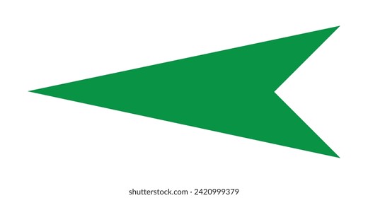 green arrow glowing color for icon isolated on white, arrow green pointer left symbol for direction, simple arrow pointing left for navigation, arrow cursor for digital upload icon, vector,7891