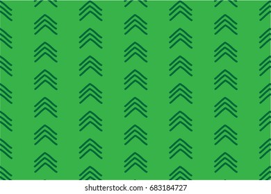 green up arrow pattern