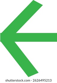 green arrow  png icon make by illustrator