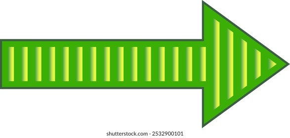 sinal de seta verde, o indicador de caminho