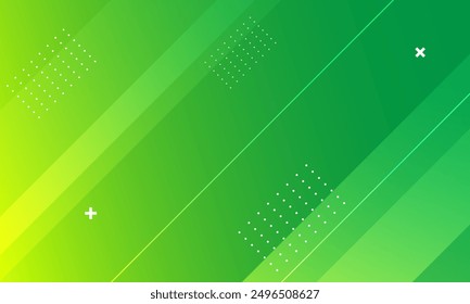 Fondo abstracto de flechas verdes. Vector Eps10