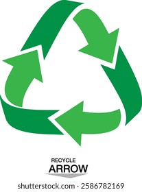 green arrows icons on isolate background
