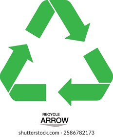 green arrows icons on isolate background

