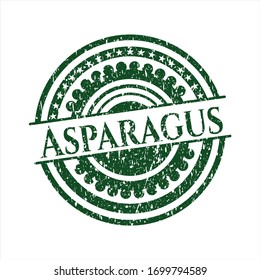 Green Asparagus distress with rubber seal texture