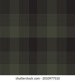 Green Asymmetric Plaid textured seamless pattern suitable for fashion textiles and graphics