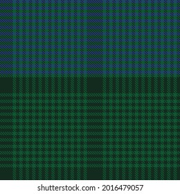 Green Asymmetric Plaid textured seamless pattern suitable for fashion textiles and graphics