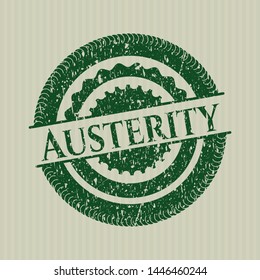 Green AuGreen Austerity distress rubber texturesterity grunge stamp
