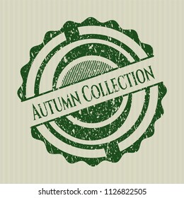 Green Autumn Collection rubber texture