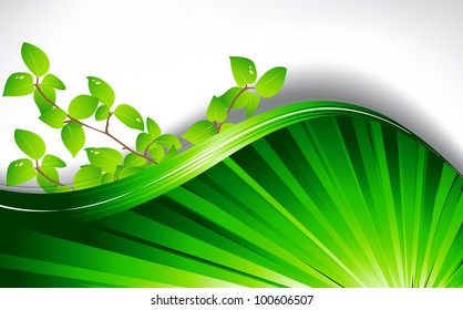 Green background