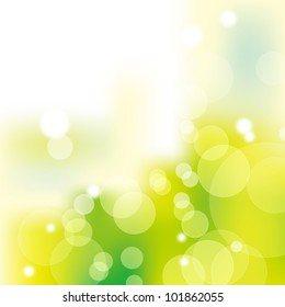 green background