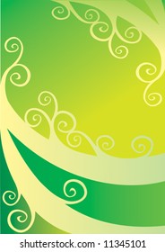 Green background